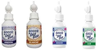 DEO DUE CHIMICLEAN PROFUMABUCATO GOCCE CON DOSATORE 4 PEZZI DA 150 ML PROFUMAZIONI BLANCHE/ORIENTAL/ALOE/MUSCHIO