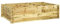 Toshilian Carré Potager de Jardin, Potager Surélevé Lit de Jardin Surélevé Jardinière Surélevé Lit surélevé 150x100x40 cm Bois imprégné