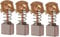4 Pack of Carbon Brushes CB442 CB441 for Makita DTW450 DSS611 DSS610 BHS630 BSR730 BHR241 BSS611 BSS610 DHR 264 DHR264 DHR241 DHR202