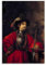 HBEOOP Rembrandt Van Rijn berühmte Farbe (Porträt eines Mannes im Militärkostüm), Druck, Poster, Kunstdruck, Wandfoto, Farbe, hängendes Bild, Familie, Schlafzimmer, Dekoration, Geschenk, 30 x 45 cm
