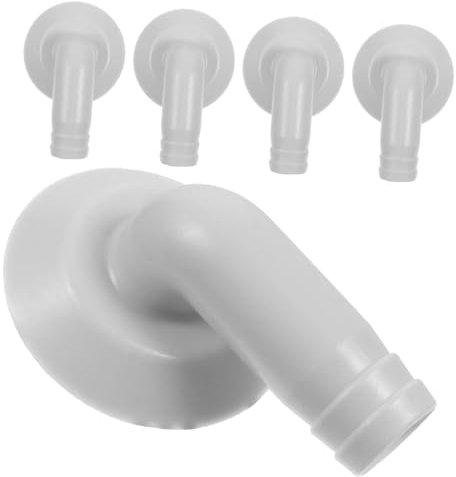 Homoyoyo 5-Teiliger Abflussdüse für Klimaanlagen: Ablaufschlauchanschluss für Klimaanlagen, Polypropylen (PP) für Klimaanlagen-Ablaufrohre Abflussrohre zur Ableitung von Abwasser