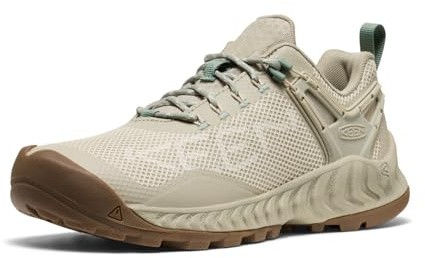 KEEN Damen Nxis Evo Wasserdichter Wanderschuh, Abbey Stone Iceberg Green, 39.5 EU