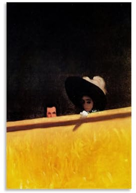 LJPENART Felix Vallotton Poster (Herren und Damen), coole Kunstwerke, Gemälde, Wandkunst, Leinwanddrucke, hängendes Bild, Heimdekoration, Idee, 50 x 75 cm