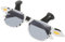 VALICLUD Kuhbrille halloween brille halloween augenlinsen scherzbrille party supplies fasching brillen Verkaufsstand Spaß süßes Autozubehör Cowboys Kuh Cosplay Prop Kuh-Brillenzubehör Stk