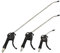 Conjunto de pistola de compresor de aire de 3 PCS Kit extendido de pistola industrial de aire industrial con mango ergonómico para limpiar el equipo de polvo herramientas automotrices y de talle