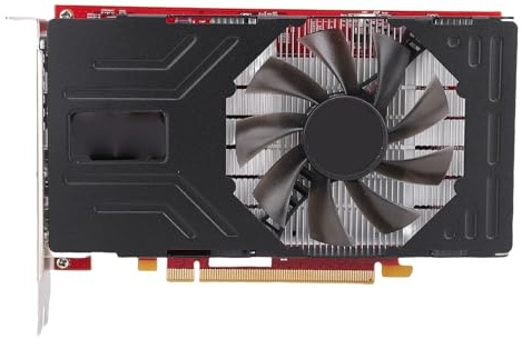Zunate Carte Graphique, 2 Go GDDR5 128BIT 4500MHz 6X Card Vidéo HHDMI Low Profile, avec Interface PCI Express X16, pour WinS10 8.1 7 Systèmes de sécurité de Trading Financier