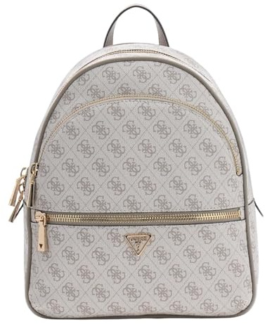 GUESS Rucksack Freizeitrucksack Manhattan II Backpack Dark Taupe Logo