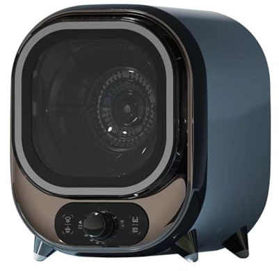 Mini Sèche-Linge à Condensation Portable 3 kg – 5 Modes de Séchage Automatiques – Utilisation sur Comptoir ou Montage Mural – Idéal pour Petits Espaces, Studio, Camping-Car – Couleur Bleu