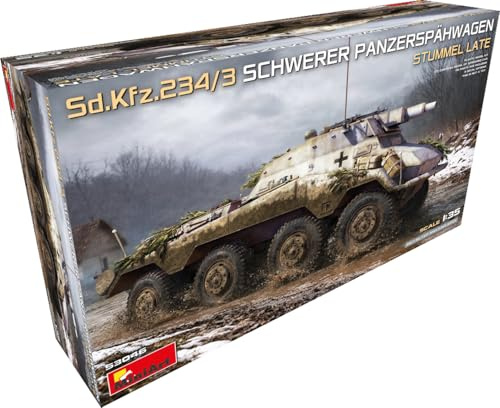Miniart 1:35 - Sd.Kfz.234/3 Schwerer Pspahwagen Stummel spät