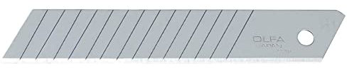 Olfa LBD-10 - Pack de 10 cuchillas troceables de 100 x 18 x 0,5 mm, con el doble de segmentos