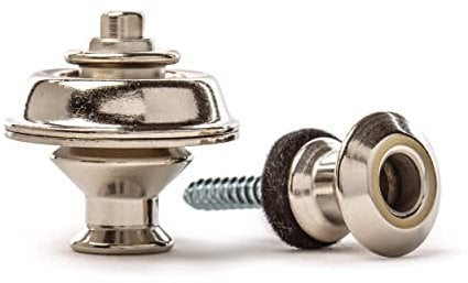 Jim Dunlop Straplock Dual Design Set - Nickel