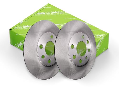 VALEO - Oiled brake discs - 186226 - Box of 2 solid discs - Front and rear axle - Similar to OE design and quality - Valeo, Braking expert since 1923