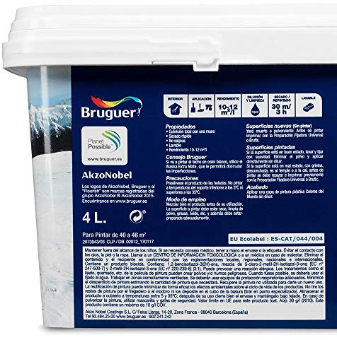 Bruguer Colores del Mundo Pintura para paredes monocapa Japón Verde Bambú 2,5 L