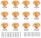 12 Pcs 30mm Diamond Shape Crystal Glass Cabinet Knobs with Screws Drawer Knob Pull Handle Used for Kitchen, Dresser, Door, Cupboard (Amber)