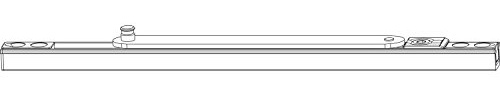 MACO Öffnungsbegrenzung m. Bremse, Armlänge 250mm, FFB 381-470, silber (52978)