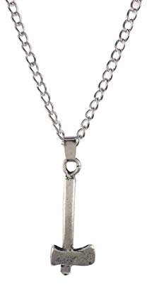 Gök-Türk Necklace Men Unisex Pendant AXT Hatchet Viking Baltasi Silver Colour