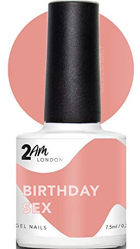 2am London Gel Nail Polish 7.5ml - Get Naked - Birthday Sex