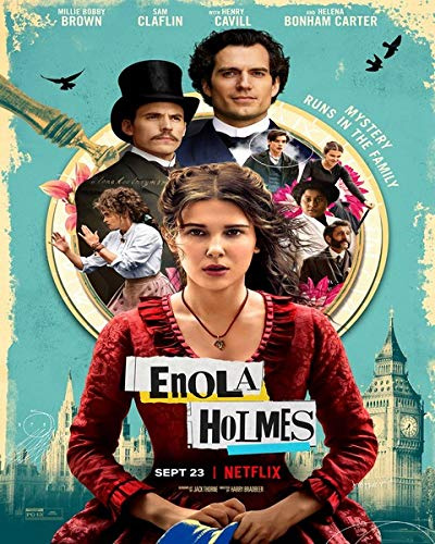 Enola Holmes - Poster cm. 30 x 40