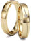 Kolibri Rings GOLD- Eheringe Paarpreis Gold 333 Massiv mit Diamant 4mm Breit 1,5mm Stark Trauringe Verlobungsringe Partnerringe 100% Made in Germany- Inkl. Gratis Etui + Gravur + Zertifikat