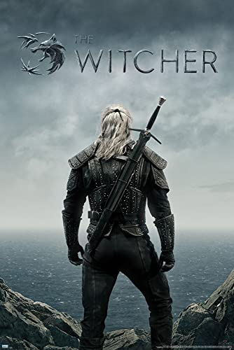 The Witcher - Teaser - Games Maxi Poster Druck Poster - Größe 61x91,5 cm + 1 Ü-Poster der Grösse 61x91,5cm