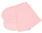 pic Bear Ersatzbezug für Stillkissen - hochwertige anschmiegsame Jersey Baumwolle für Lagerungskissen - Seitenschläferkissen - 194 cm Premium - Spots Flamingo - Uni Rosa