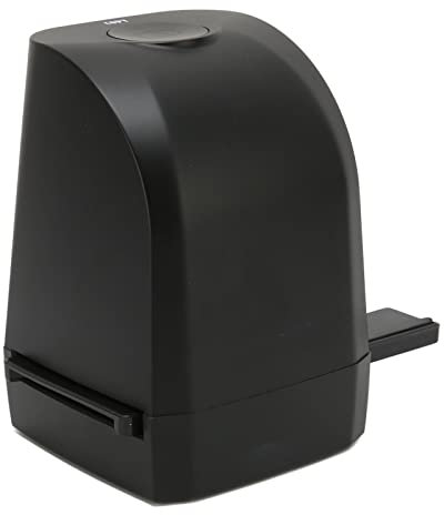 ASHATA Mini Digital Film and Slide Scanner, Convert 35mm 135mm Negatives/Slides to 8MP JPEG Images, Easy Load Film Adapters with 128MB U Disk