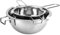 2PCS Double Boiler Heat Melting Pot Stainless Steel for Chocolate Butter Cheese Caramel Candy Wax 1000ml 400ml