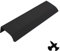 M4TEC Bar Kitchen Cabinet Door Handles Cupboards Drawers Bedroom Furniture Concealed Finger Edge Pull Handle for Wardrobe & Bedroom Cabinet Hardware Black. VD3 Series: 704/352 mm