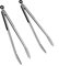 CHUANGOU 2 Pinze da Barbecue，Pinze da Cucina in Acciaio Inox，per Cucinare, Grigliare, Buffet, Barbecue.（34cm）