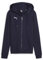 PUMA Damen Teamgoal Casuals Hooded Jacket Sweat, Puma Navy-puma White, M EU