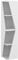 Vicco Badschrank Benno, Badezimmerhochschrank, Weiß, 31.6 x 70.5 cm mit 3 Ablagen