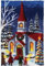 Myriad Choices Christmas Castle Latch Hook Kits for Adults 50X38CM, DIY Latch Hook Rug Kit, Cross Stitch Rug Making Kit, Carpet Making Crochet Kits Embroidery Kits Needlework Crafts for Home Decor