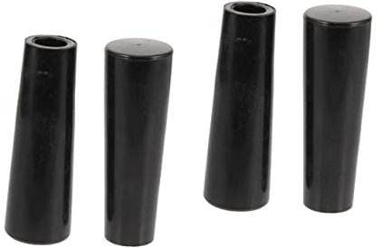 HOMSFOU 4 Pcs Beer Tap Handle Heavy Duty Beer Taps Beer Tap Cover Faucet Handle for Kegerator Beer Tap Cap Faucet Rubber Tap Beer Keg Handle Beer Faucet Cap Dispenser Barreled Plastic