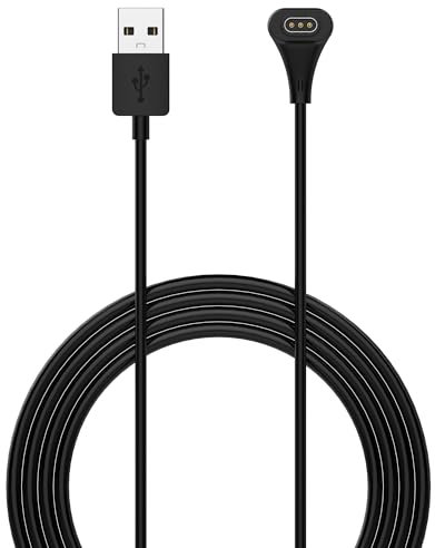 Chofit Chargeurs compatibles avec Casio G-Shock GBD-H1000, câble de charge USB de 100 cm, câble d'alimentation de rechange pour GBD-H1000