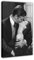 DESHVA Filmschauspieler – Vivien Leigh und Clark Giebel Vintage Poster Leinwand Poster Schlafzimmer Dekor Sport Landschaft Büro Zimmer Dekor Geschenk Rahmen-Stil 40 x 60 cm