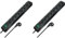 Brennenstuhl Eco-Line regleta de Enchufes con 8 Tomas de Corriente (Interruptor, protección Infantil), Negro, 3 m (Paquete de 2)