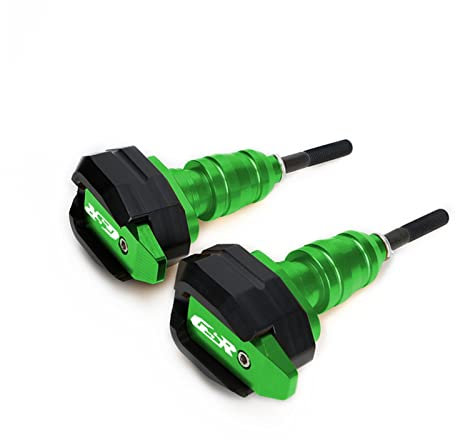 YESKIT Aussehensänderung Für Suzuki GSR 400 600 750 Sturzpads Sturzpads Motorschutzbügel Motorradzubehör GSR400 GSR600 GSR750 (Color : Green)