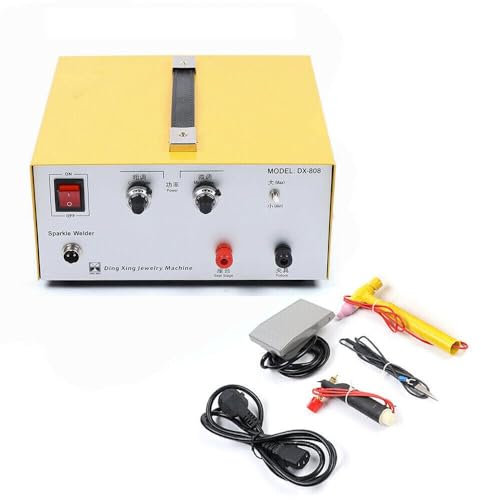 Saldatrice a punti da 400 W, 80 A, DX-808, saldatrice per gioielli in oro e argento, saldatrice per gioielli, saldatrice ad alta precisione.