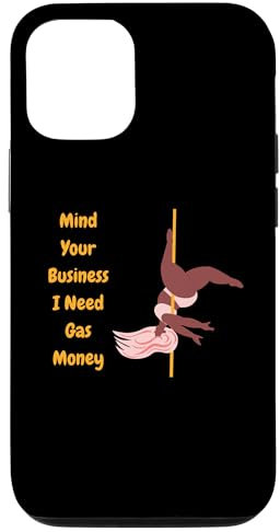 Custodia per iPhone 15 Prezzi del gas alti 2024 Capelli rosa mamma single