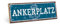 TypeStoff Holzschild mit Spruch – Ankerplatz – im Vintage-Look mit Zitat als Geschenk und Dekoration zum Thema Zuhause, Geborgenheit - HS-01427
