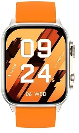 Reloj DT Ultra 2 2024 con pantalla AMOLED 16G ROM, WiFi, GPS, GooglePlay, reloj inteligente Android, música local, Android, para mujeres y hombres (naranja)
