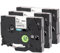 Nanologic 3x Kompatibel für Brother P-touch Bänder 12mm, Schwarz auf Weiß TZe231 AZe231 P touch, Schriftband für Brother Beschriftungsgerät Ptouch 1010 H105 1000 1005 1280 D400 1250