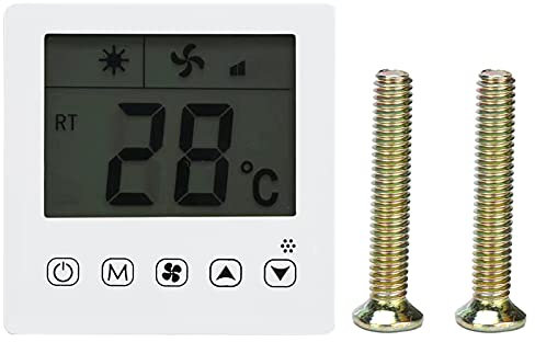Lcd Digital Thermostat Air Conditioner Temperature Controller Touch Screen Ac180‑260v for Home Office Use