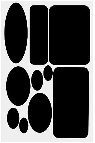 Weduspaty Reparaturflecken mit Down-Jacke Reparaturflecken Selbstklebende Nylonzelt-Kleidung Reparaturflecken in unterschiedlicher Größe und Formen, Reparaturflecken von Abwärtsjacke Reparaturen