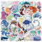 50pcs Ocean Animal Stickers - Waterproof Vinyl Decals for Water Bottles, Laptop, Computer, Car, Luggage, Cup, Phone, Skateboard, Bike & More - Ideal for Kids, Teens and Adults