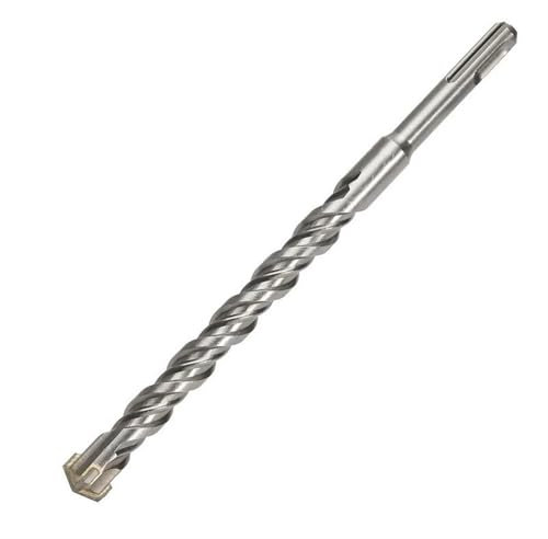 BPABDEITR SDS Drill Bits, 1pcs SDS-Plus Drill Bit, 110mm 160mm 206mm Masonry Drill Bits Rotary Hammer Bit Concrete Cross Wall Brick Block Impact Drill Bits(200MM-SDS PLUS,6mm)