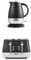 Morphy Richards Cassini Kettle and Toaster Bundle, 1.7L,3Kw Rapid Boil, Precision Pour Spout Kettle & 4 Slice Variable Browning & Width Slots Toaster, Matching Set, Moonless Night Black,103020|243020