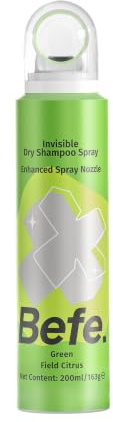 Befe Shampooing Sec pour cheveux gras, sans résidus blancs, 200 ml