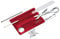 Victorinox, Swiss Card Nailcare, Coltello Multiuso Svizzero, Carta di Credito, Tascabile, Originale, 13 Funzioni, Cacciavite 5 mm, Forbici, Glass Lima per unghie