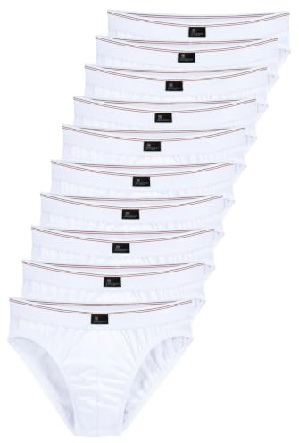 Le Jogger Herren, Slip (10 Stück), in schönem Farbmix oder nur einfarbig | Farben, Kleines Logo am Bund, 100% Baumwolle, Für die ganze Woche, Abwechslungsreicher Look, Großes Vorratspack
